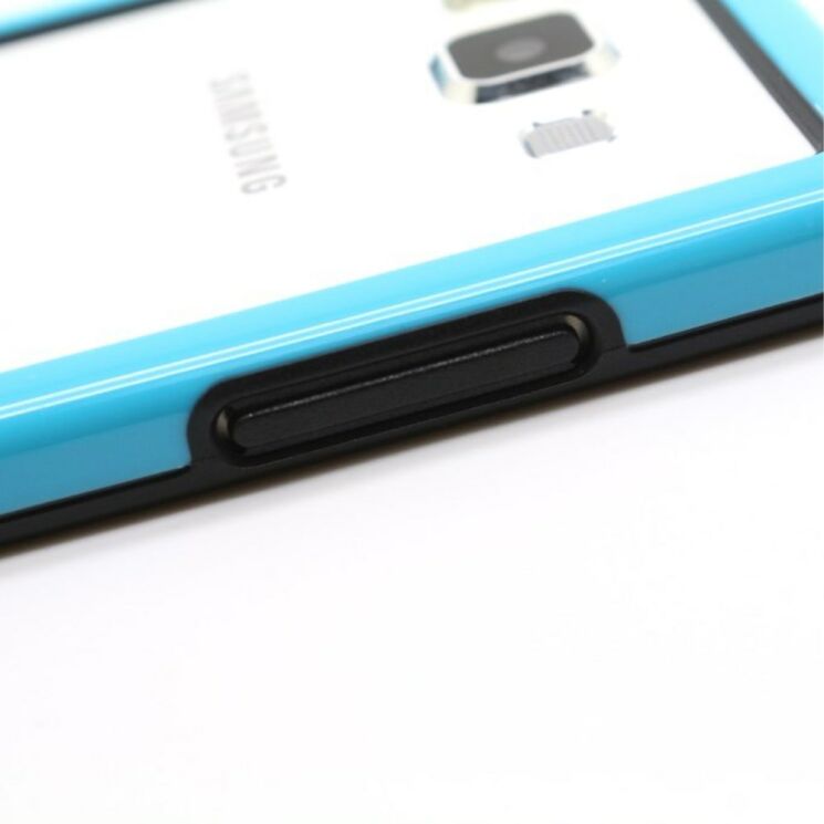 Захисний бампер Deexe Solid Bumper для Samsung Galaxy A5 (A500) - Blue: фото 12 з 16