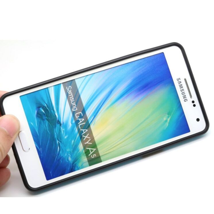 Защитный бампер Deexe Solid Bumper для Samsung Galaxy A5 (A500) - Blue: фото 10 из 16