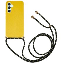 Захисний чохол Deexe Astra Case для Samsung Galaxy S24 (S921) - Yellow: фото 1 з 8