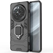 Захисний чохол Deexe Hybrid Case для Realme 12 Pro / 12 Pro+ - Black: фото 1 з 6
