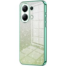 Защитный чехол Deexe Sparkles Cover для Xiaomi Redmi Note 13 - Green: фото 1 из 7