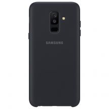 Захисний чохол Dual Layer Cover для Samsung Galaxy A6+ 2018 (A605) EF-PA605CBEGRU - Black: фото 1 з 15