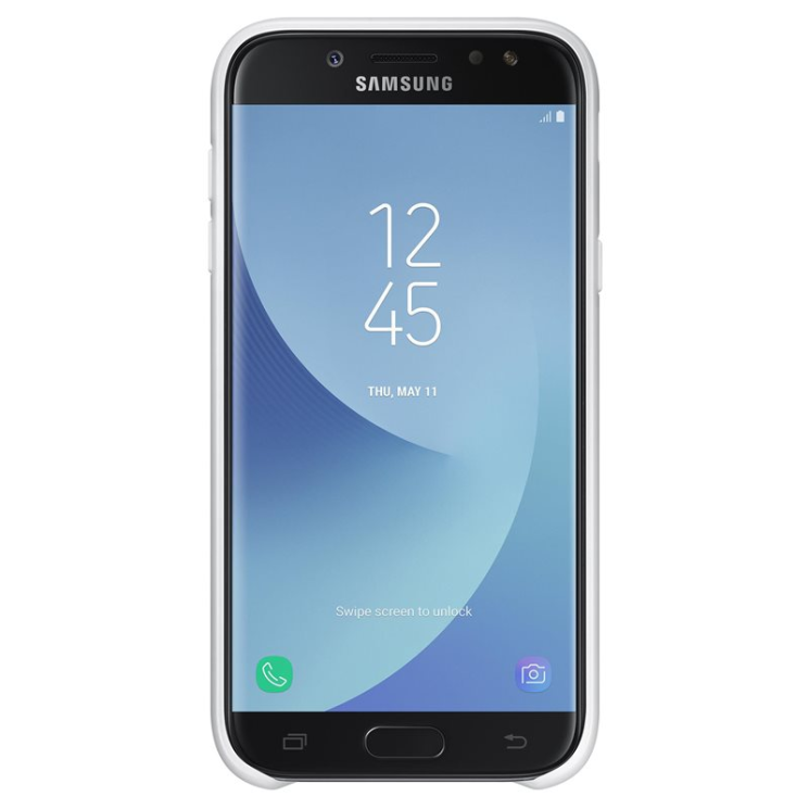 Защитный чехол Dual Layer Cover для Samsung Galaxy J5 2017 (J530) EF-PJ530CWEGRU - White: фото 2 из 4