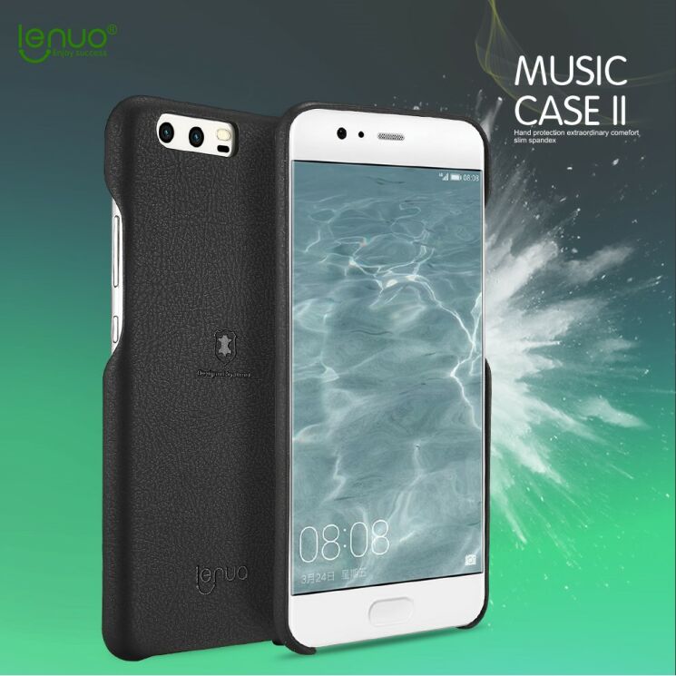 Захисний чохол LENUO Music Case II для Huawei P10 - Black: фото 2 з 12