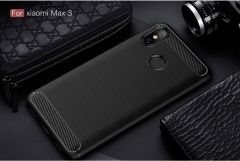 Защитный чехол UniCase Carbon для Xiaomi Mi Max 3 - Black: фото 1 из 4