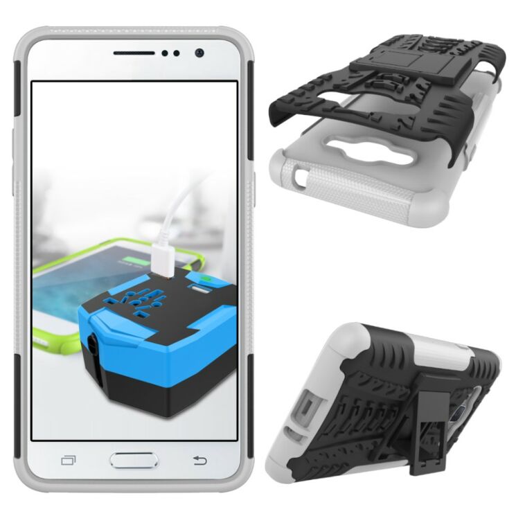 Захисний чохол UniCase Hybrid X для Samsung Galaxy J2 Prime - White: фото 2 з 9