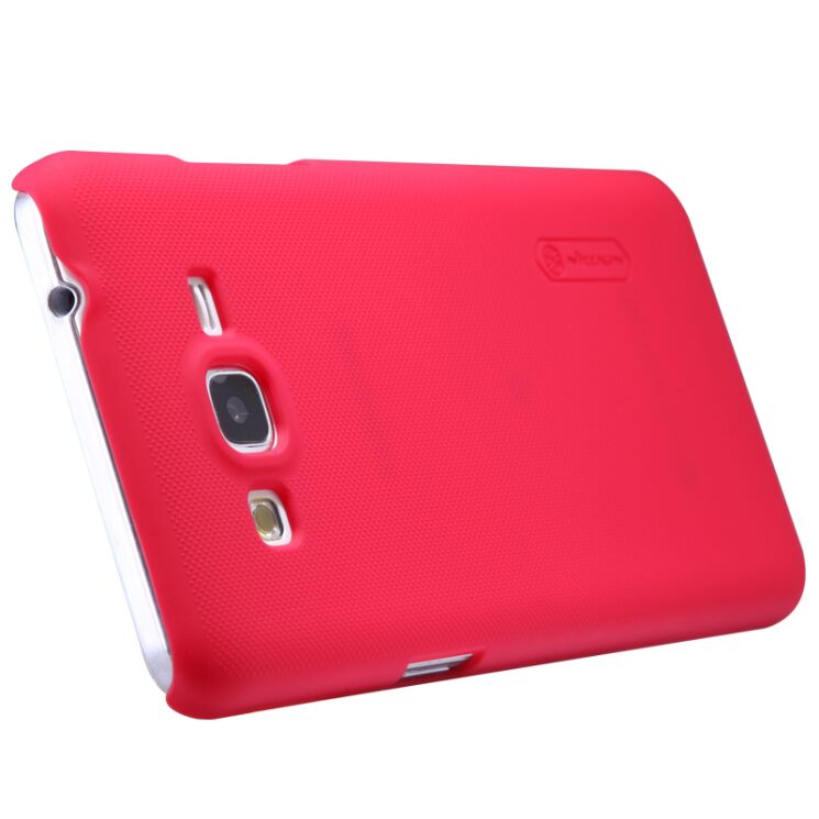 Пластиковая накладка NILLKIN Frosted Shield для Samsung Grand Prime (G530) - Red: фото 4 из 14