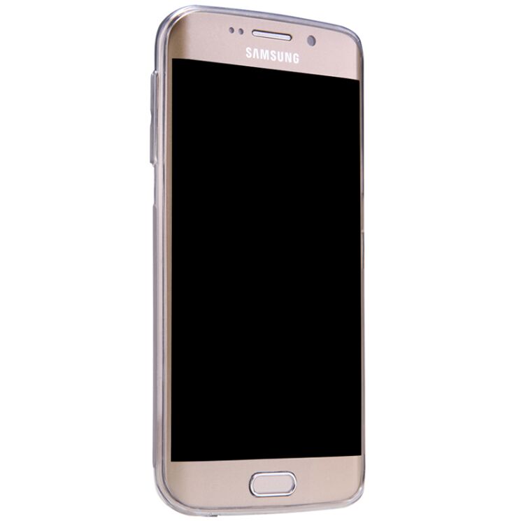 Силиконовая накладка NILLKIN 0.6mm Nature TPU для Samsung Galaxy S6 edge - Gray: фото 4 з 13