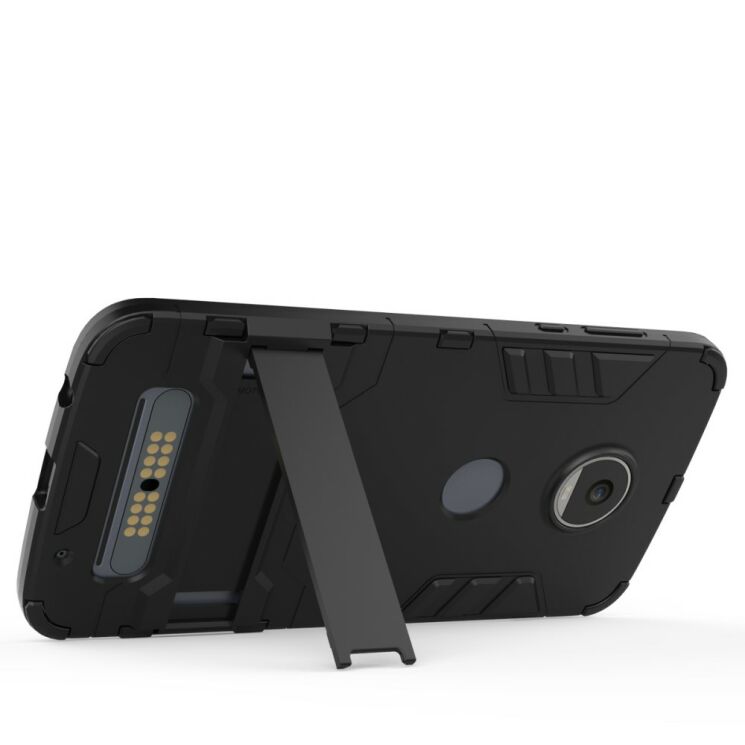 Защитный чехол UniCase Hybrid для Motorola Moto Z2 Play - Dark Blue : фото 5 из 9