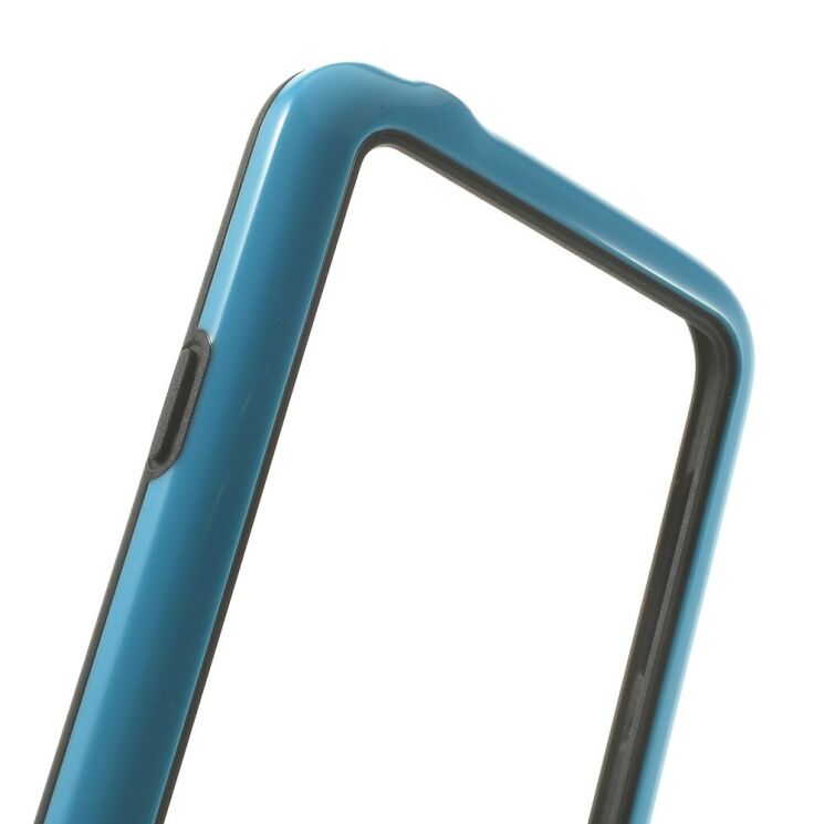 Защитный бампер Deexe Solid Bumper для Samsung Galaxy S5 mini (G800) - Blue: фото 5 из 7