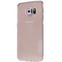 Силиконовая накладка NILLKIN 0.6mm Nature TPU для Samsung Galaxy S6 edge - Gray: фото 1 з 13