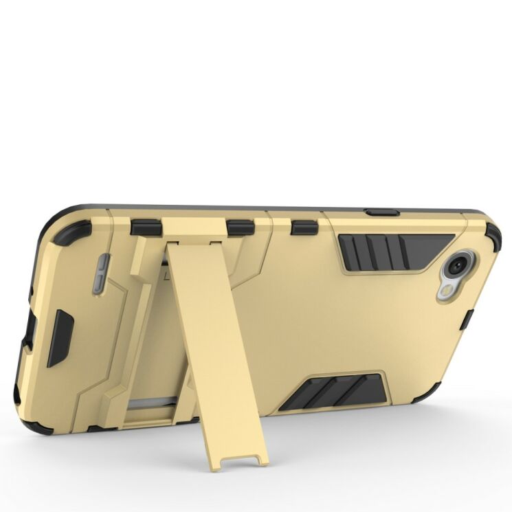 Защитный чехол UniCase Hybrid для LG Q6 - Gold: фото 8 из 9