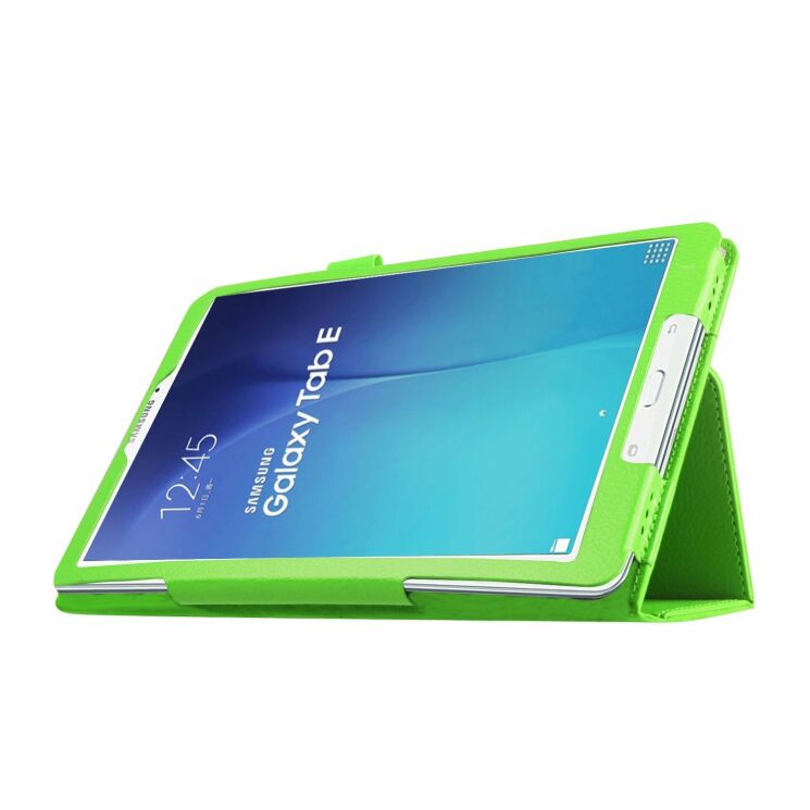 Чохол Deexe Book Type для Samsung Galaxy Tab E 9.6 (T560/561) - Green: фото 2 з 6