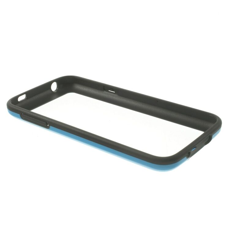 Защитный бампер Deexe Solid Bumper для Samsung Galaxy S5 mini (G800) - Blue: фото 6 из 7
