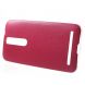 Силиконовая накладка Deexe Slim Leather для Asus Zenfone 2 (ZE550ML) - Red (AZ-4358R). Фото 2 из 6