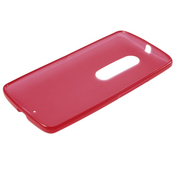 Силиконовая накладка Deexe Soft Case для Motorola Moto X Play - Red: фото 5 из 6