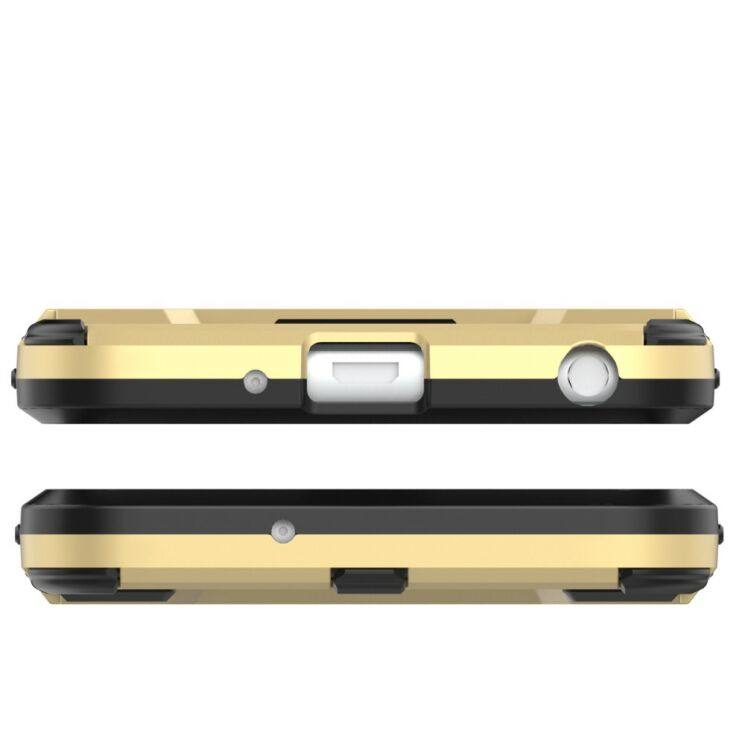 Захисний чохол UniCase Hybrid для LG Q6 - Gold: фото 6 з 9