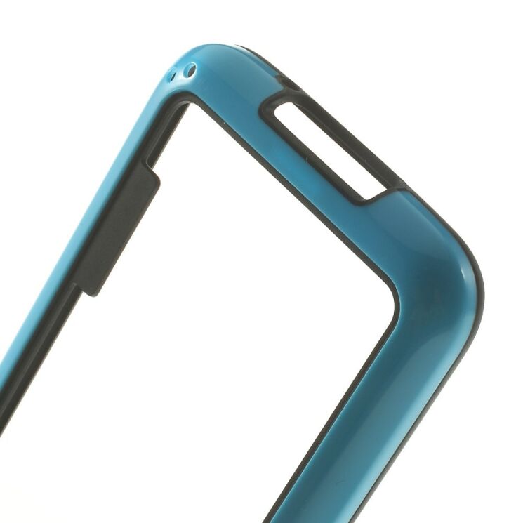 Защитный бампер Deexe Solid Bumper для Samsung Galaxy S5 mini (G800) - Blue: фото 4 из 7