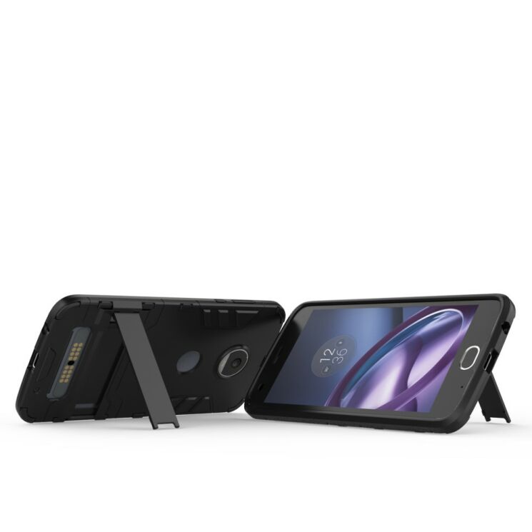 Защитный чехол UniCase Hybrid для Motorola Moto Z2 Play - Dark Blue : фото 8 из 9