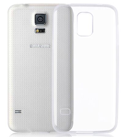 Силиконовая накладка Deexe Ultrathin для Samsung Galaxy S5 (G900): фото 1 из 1