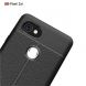 Защитный чехол Deexe Leather Cover для Google Pixel 2 XL - Black (145601B). Фото 5 из 10