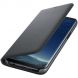 Чехол-книжка LED View Cover для Samsung Galaxy S8 Plus (G955) EF-NG955PBEGRU - Black (114601B). Фото 4 из 4