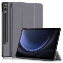 Чехол UniCase Slim для Samsung Galaxy Tab S9 FE Plus (X610/616) - Grey: фото 1 из 10