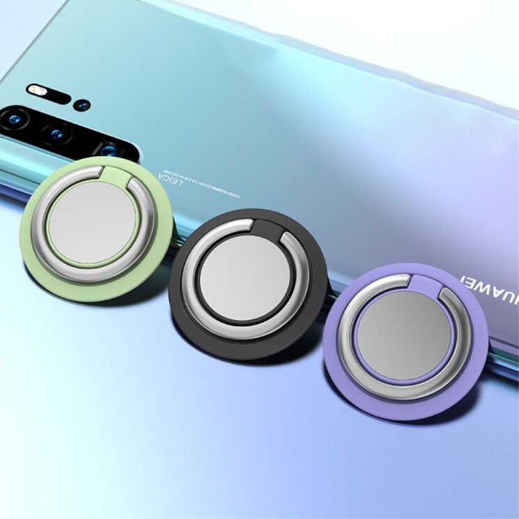 Кольцо-держатель для смартфона Deexe Magnetic Holder - Blue: фото 7 из 7