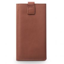 Кожаный чехол-портмоне QIALINO Classic Wallet для Apple iPhone XR - Brown: фото 1 из 11