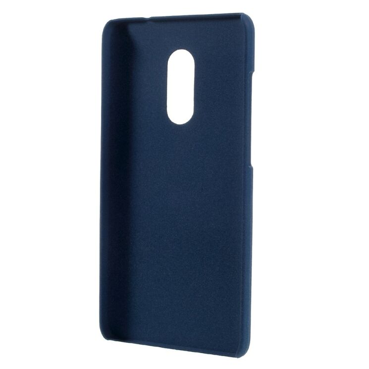 Пластиковий чохол Deexe Quicksand для Xiaomi Redmi Note 4 - Dark Blue: фото 2 з 5