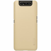 Пластиковий чохол NILLKIN Frosted Shield для Samsung Galaxy A80 (A805) - Gold: фото 1 з 17