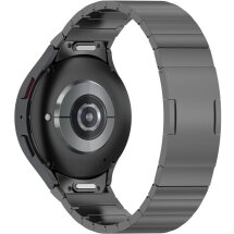 Ремешок Deexe Titanium Steel для Samsung Galaxy Watch 4 / 4 Classic / 5 / 5 Pro / 6 / 6 Classic - Grey: фото 1 из 5
