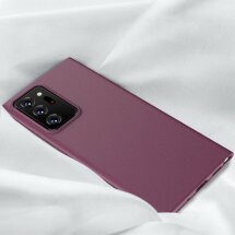 Силиконовый чехол X-LEVEL Matte для Samsung Galaxy Note 20 Ultra (N985) - Wine Red: фото 1 из 1