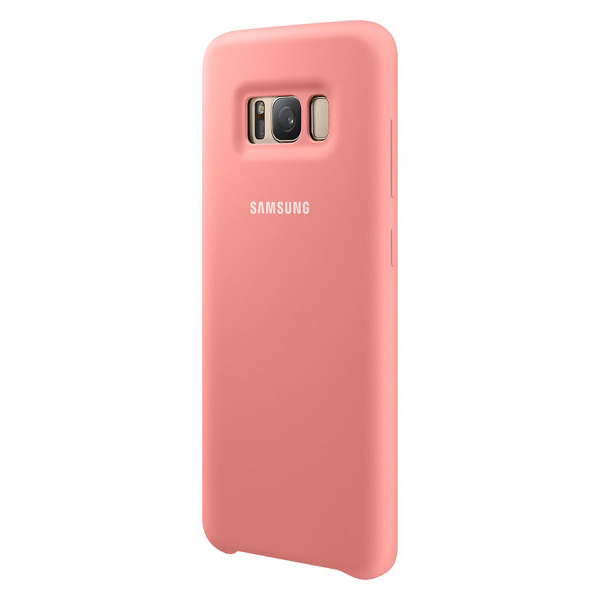 Силіконовий (TPU) чохол Silicone Cover для Samsung Galaxy S8 (G950) EF-PG950TSEGRU - Pink: фото 3 з 3