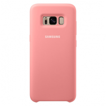 Силіконовий (TPU) чохол Silicone Cover для Samsung Galaxy S8 (G950) EF-PG950TSEGRU - Pink: фото 1 з 3