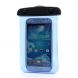Влагозащитный чехол Deexe Waterproof S для смартфонов размером до 137х72мм - Blue (884406L). Фото 2 из 5