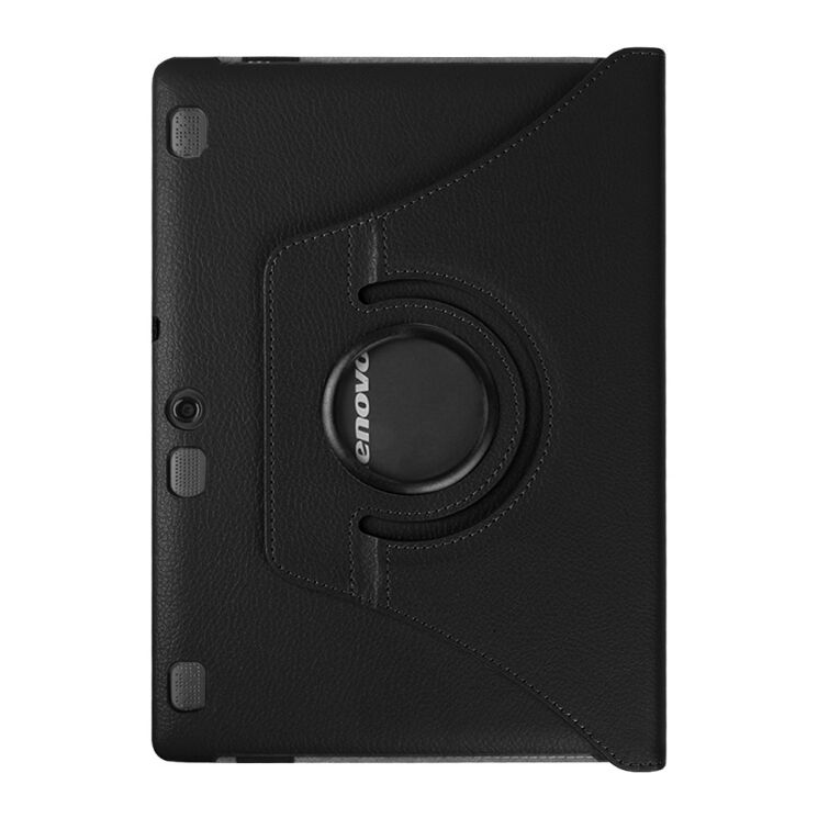 Вращающийся чехол Deexe Rotation для Lenovo Tab 3 X70F Business - Black: фото 4 из 7