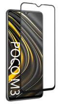 Защитное стекло Deexe 5D Full Glue для Xiaomi Poco M3 - Black: фото 1 из 1