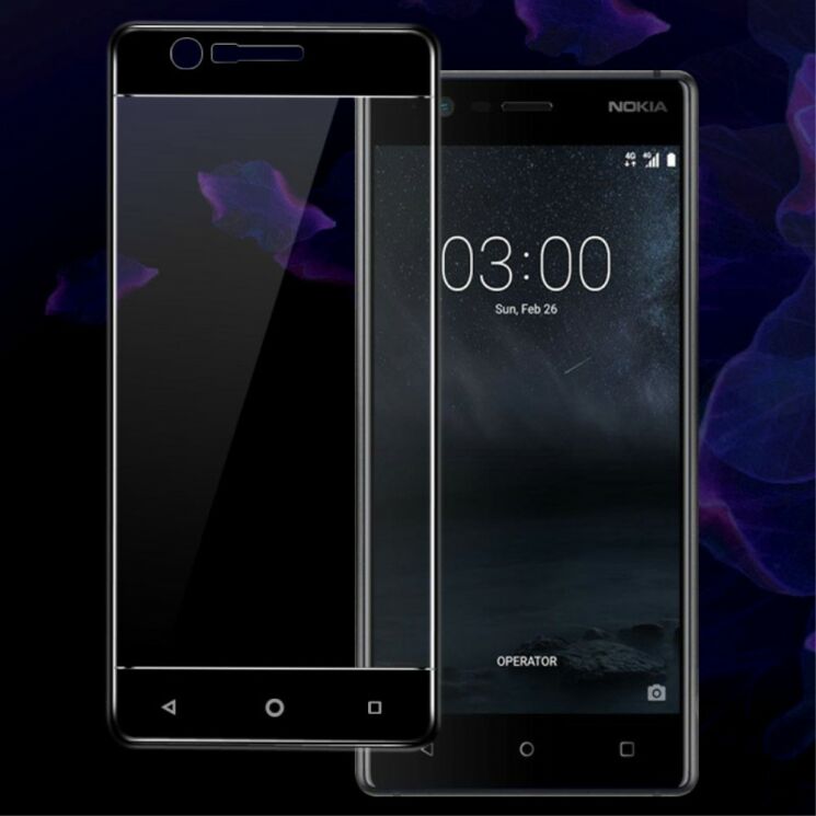 Захисне скло IMAK 3D Full Protect для Nokia 3 - Black: фото 1 з 7