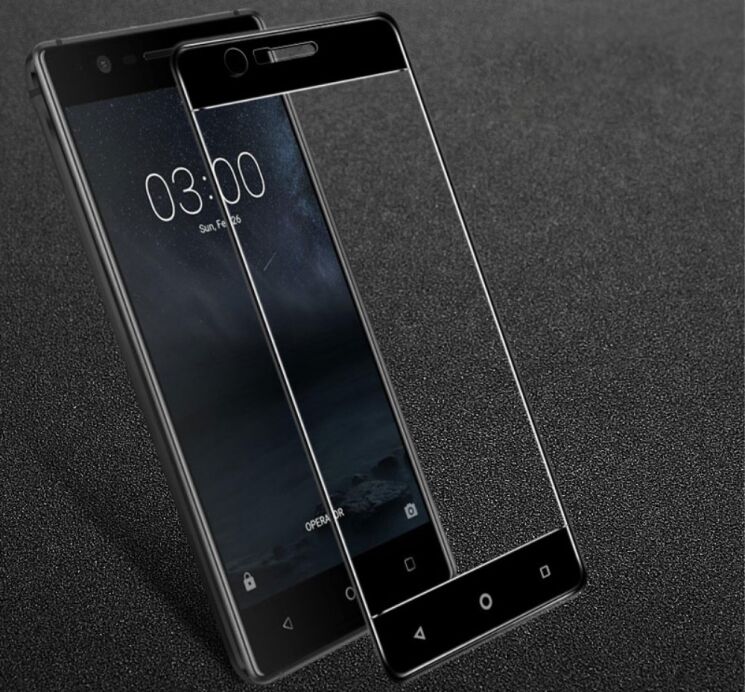 Защитное стекло IMAK 3D Full Protect для Nokia 3 - Black: фото 3 из 7