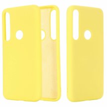 Захисний чохол Deexe Silicone Case для Motorola Moto G8 Play - Yellow: фото 1 з 5