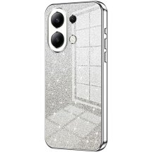 Защитный чехол Deexe Sparkles Cover для Xiaomi Redmi Note 13 - Silver: фото 1 из 7