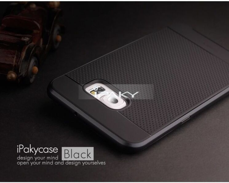 Защитный чехол IPAKY Hybrid для Samsung Galaxy S6 edge+ (G928) - Black: фото 2 из 9