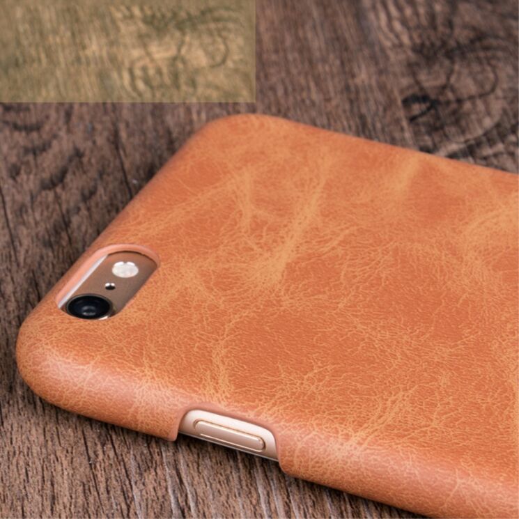 Захисний чохол MOFI Leather Back для iPhone 6/6s - Brown: фото 6 з 7