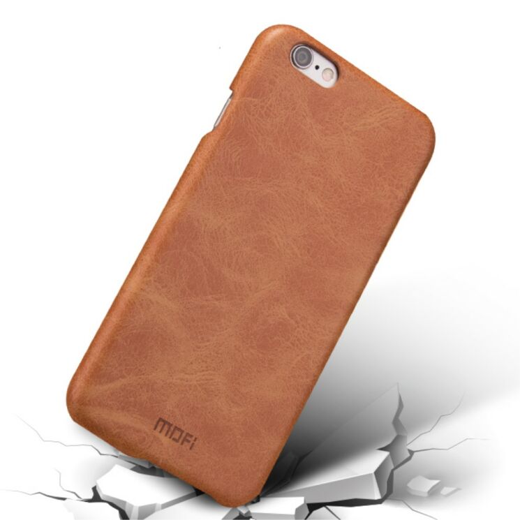 Захисний чохол MOFI Leather Back для iPhone 6/6s - Brown: фото 3 з 7
