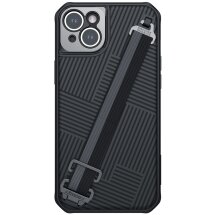 Защитный чехол NILLKIN Strap Magnetic Case для Apple iPhone 14 Plus - Black: фото 1 из 17