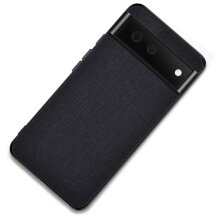Защитный чехол UniCase Cloth Texture для Google Pixel 6 - Black: фото 1 из 7
