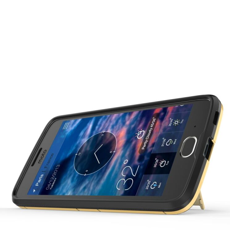 Захисний чохол UniCase Hybrid для Motorola Moto G5 - Dark Blue: фото 4 з 8