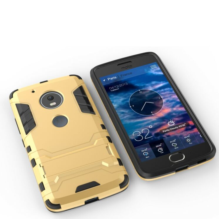 Захисний чохол UniCase Hybrid для Motorola Moto G5 - Gold: фото 3 з 8