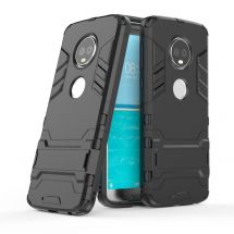 Захисний чохол UniCase Hybrid для Motorola Moto G6 Plus - Black: фото 1 з 8